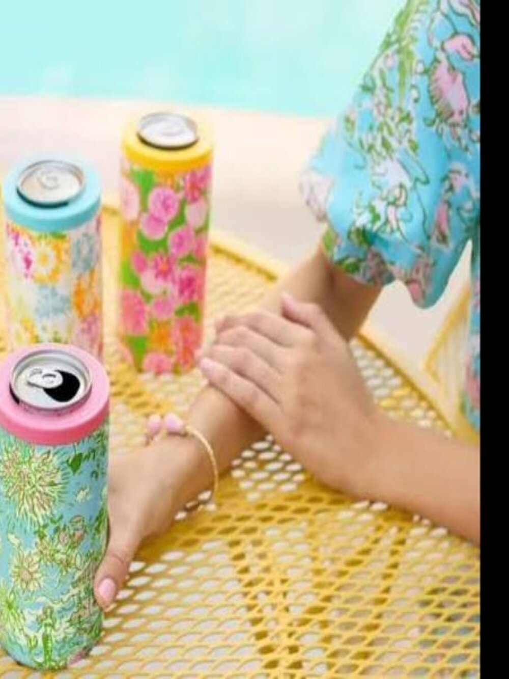 Lilly Pulitzer Insulated Can Cooler 3 Colors To choose from